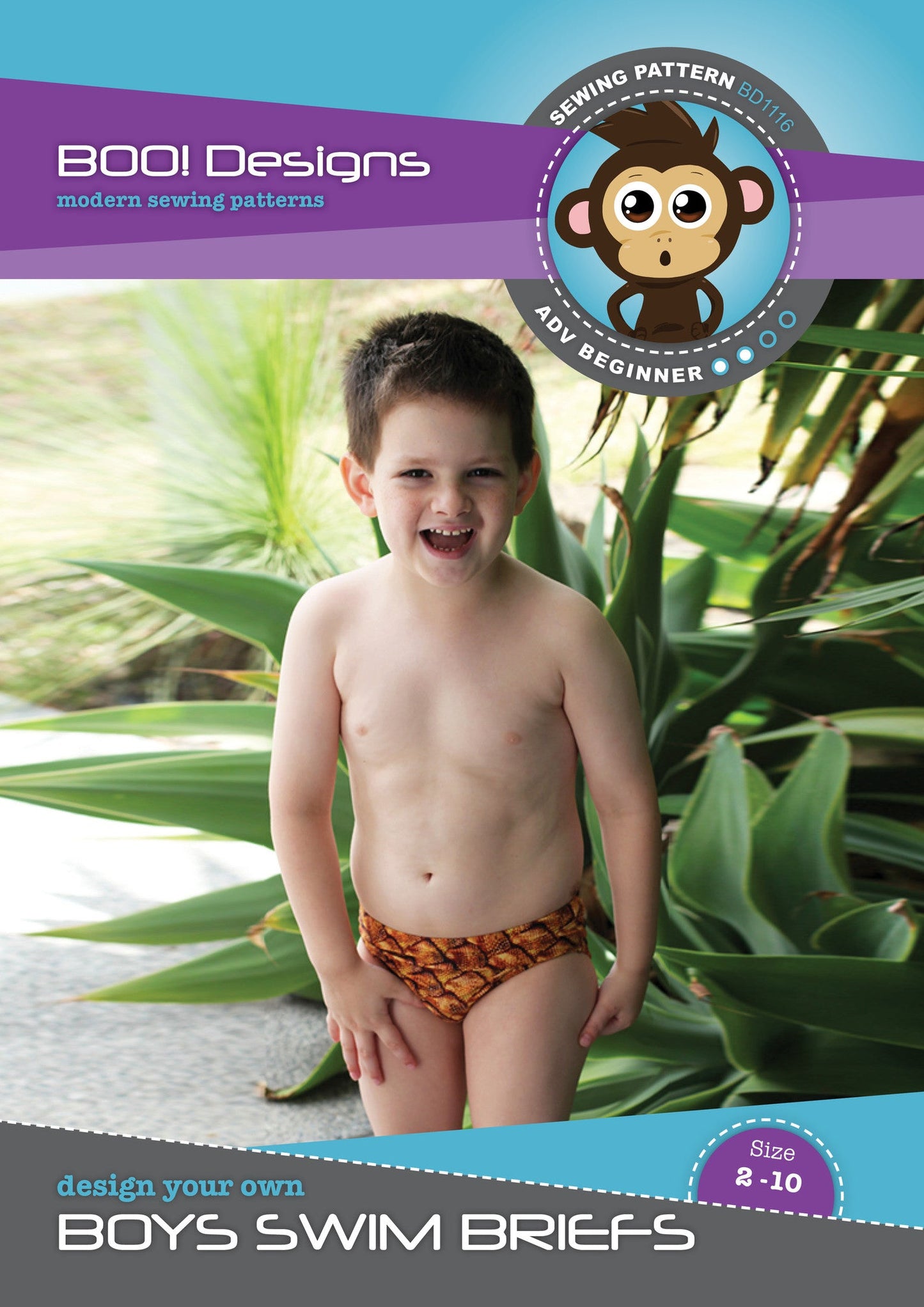 PDF Pattern: Boys Swim Briefs FREE PDF Pattern