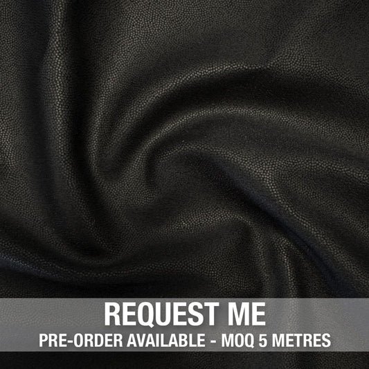 Spandex Metallic Matt Black