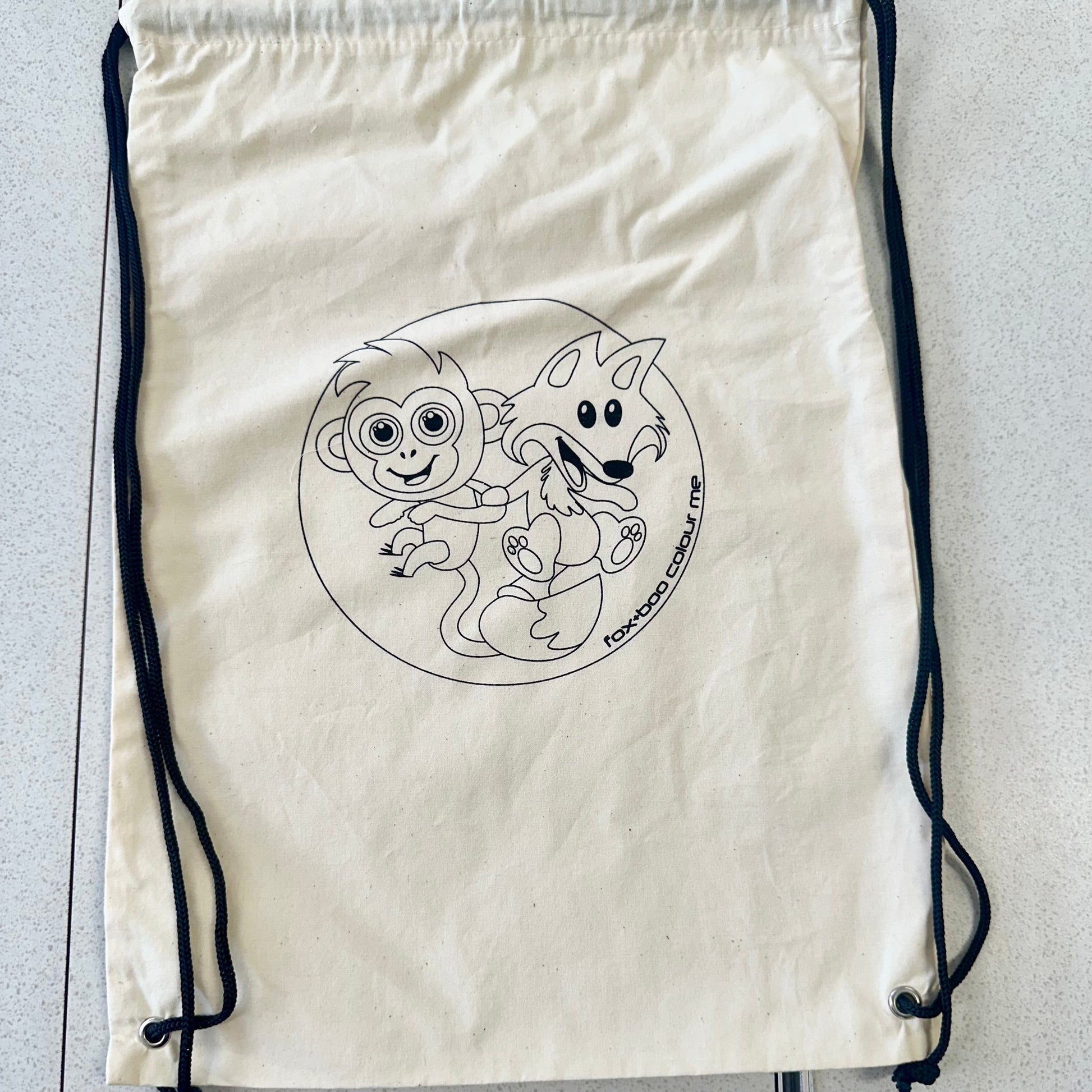 Fox and Boo Bag - Colour Me Sampler