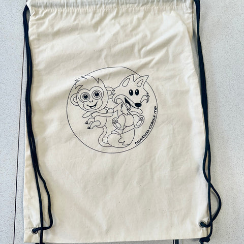 Fox and Boo Bag - Colour Me