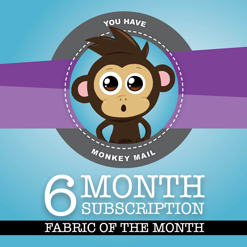 Fabric of the Month - 6 Months Subscription