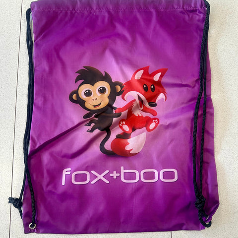 Fox and Boo Bag - Purple