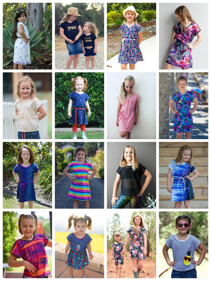 PDF Pattern: Dolman Dress PDF Pattern