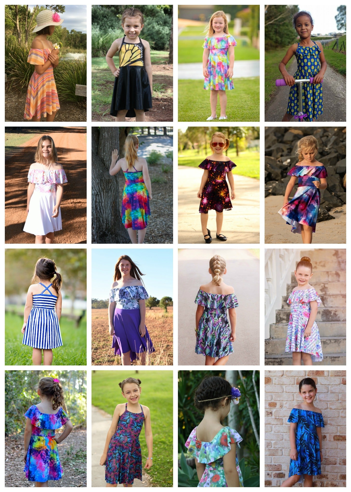 PDF Pattern: Flounce Dress PDF Pattern