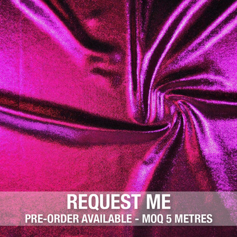 Spandex Metallic Blackcurrant