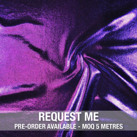 Spandex Metallic Sugar Plum