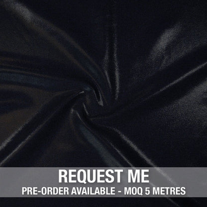 Spandex Metallic Ebony