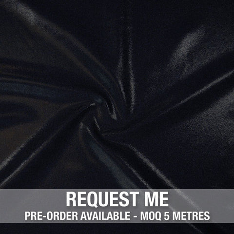 Spandex Metallic Ebony