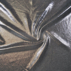 Spandex Metallic Gunmetal