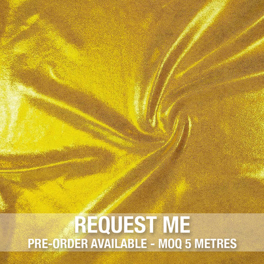 Spandex Metallic Pineapple