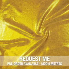 Spandex Metallic Pineapple