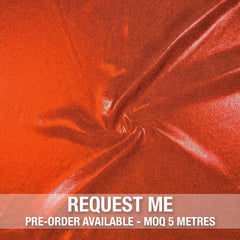 Spandex Metallic Burnt Orange