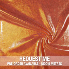 Spandex Metallic Amber