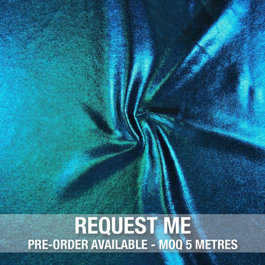 Spandex Metallic Aquine