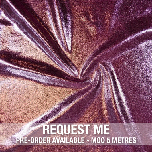 Spandex Metallic Berry Crush