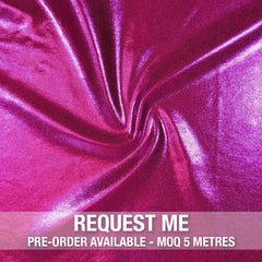 Spandex Metallic Magenta