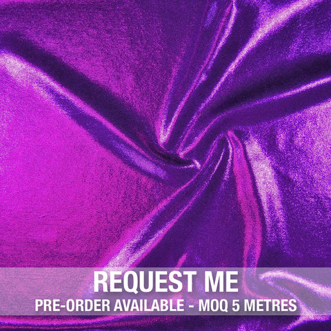 Spandex Metallic Orchid
