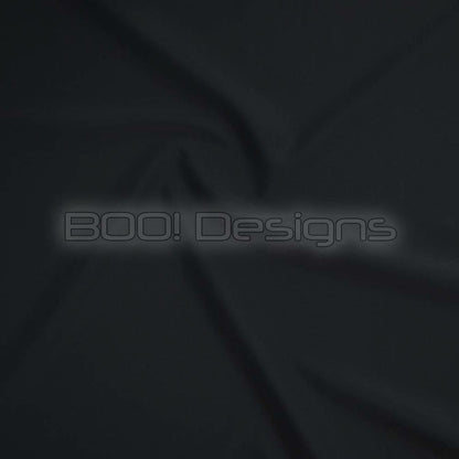 Spandex Vita Solid Black Fabric