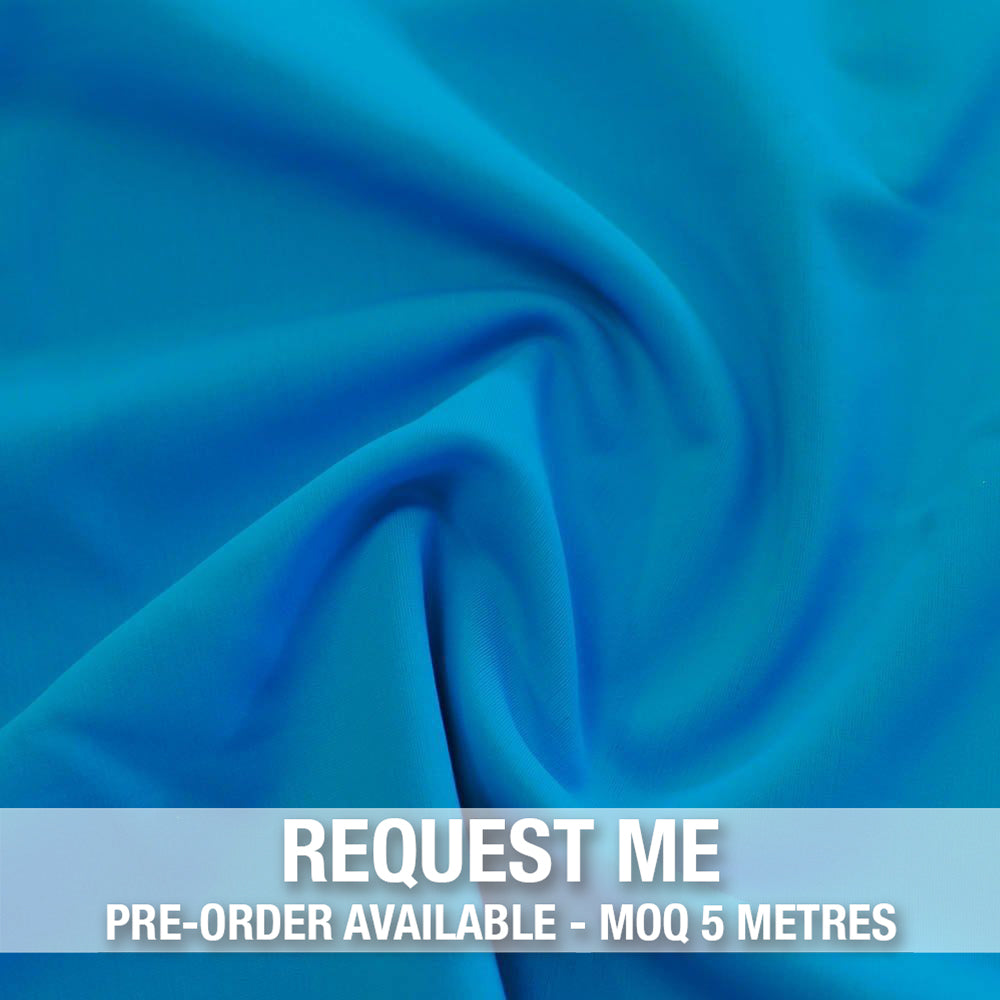 Spandex Vita Solid Electric Blue Fabric