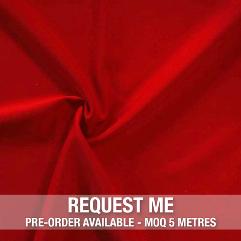 Spandex Vita Solid Red Coat