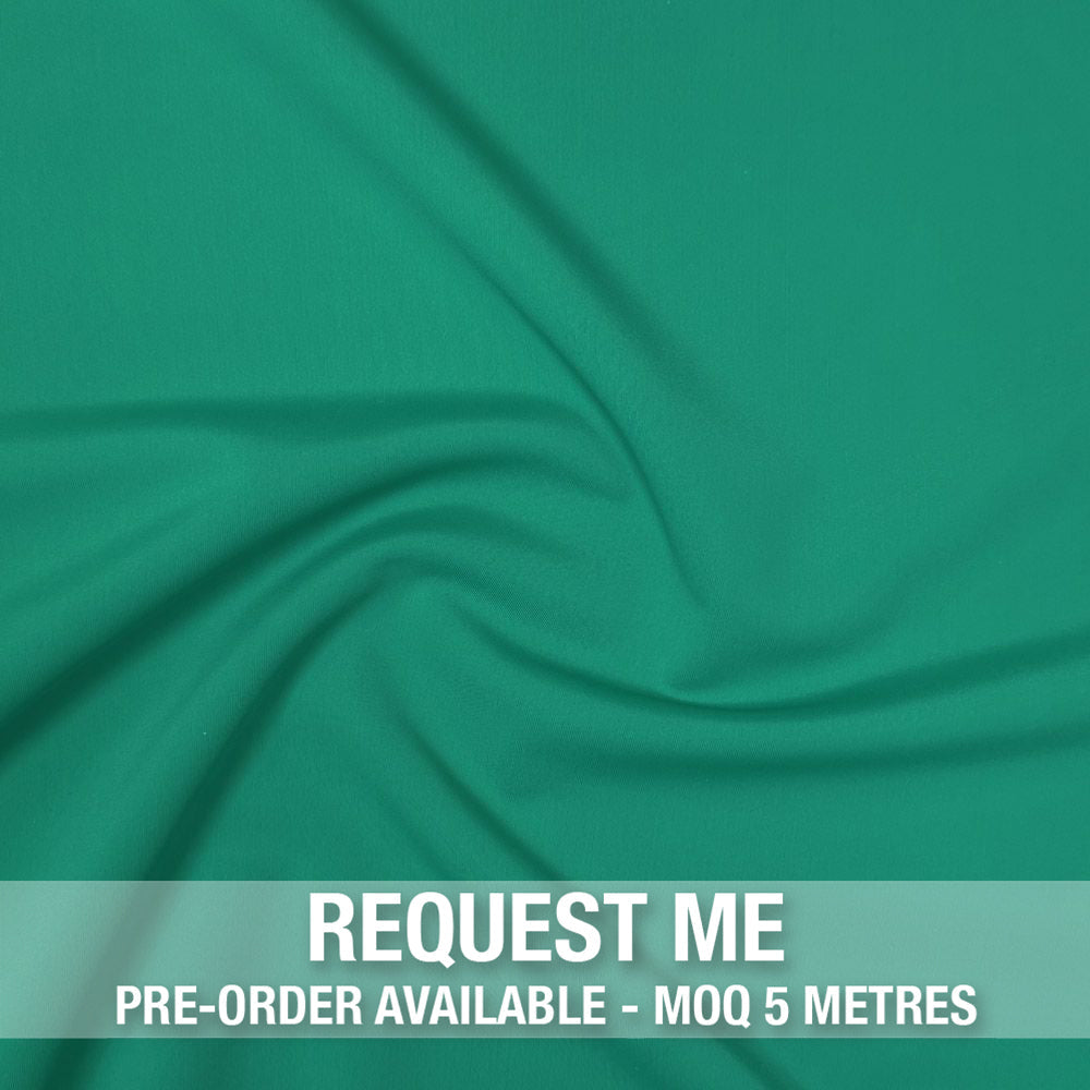 Spandex Vita Solid Emerald Fabric