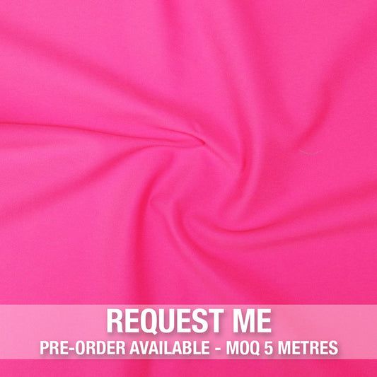 Spandex Vita Solid Neon Pink Shocking