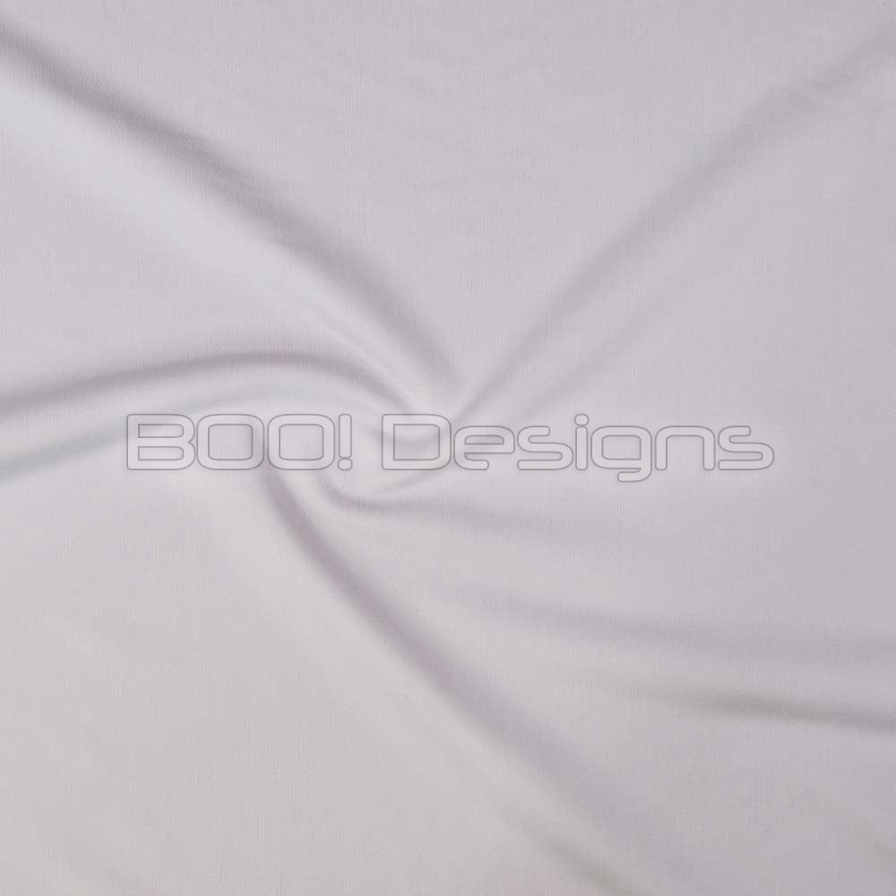 Spandex Matt Nylon White Fabric