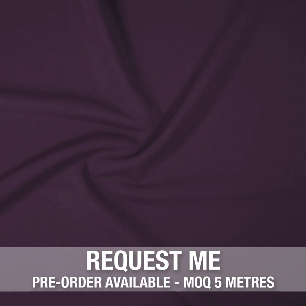 Spandex Matt Nylon Aubergine Fabric