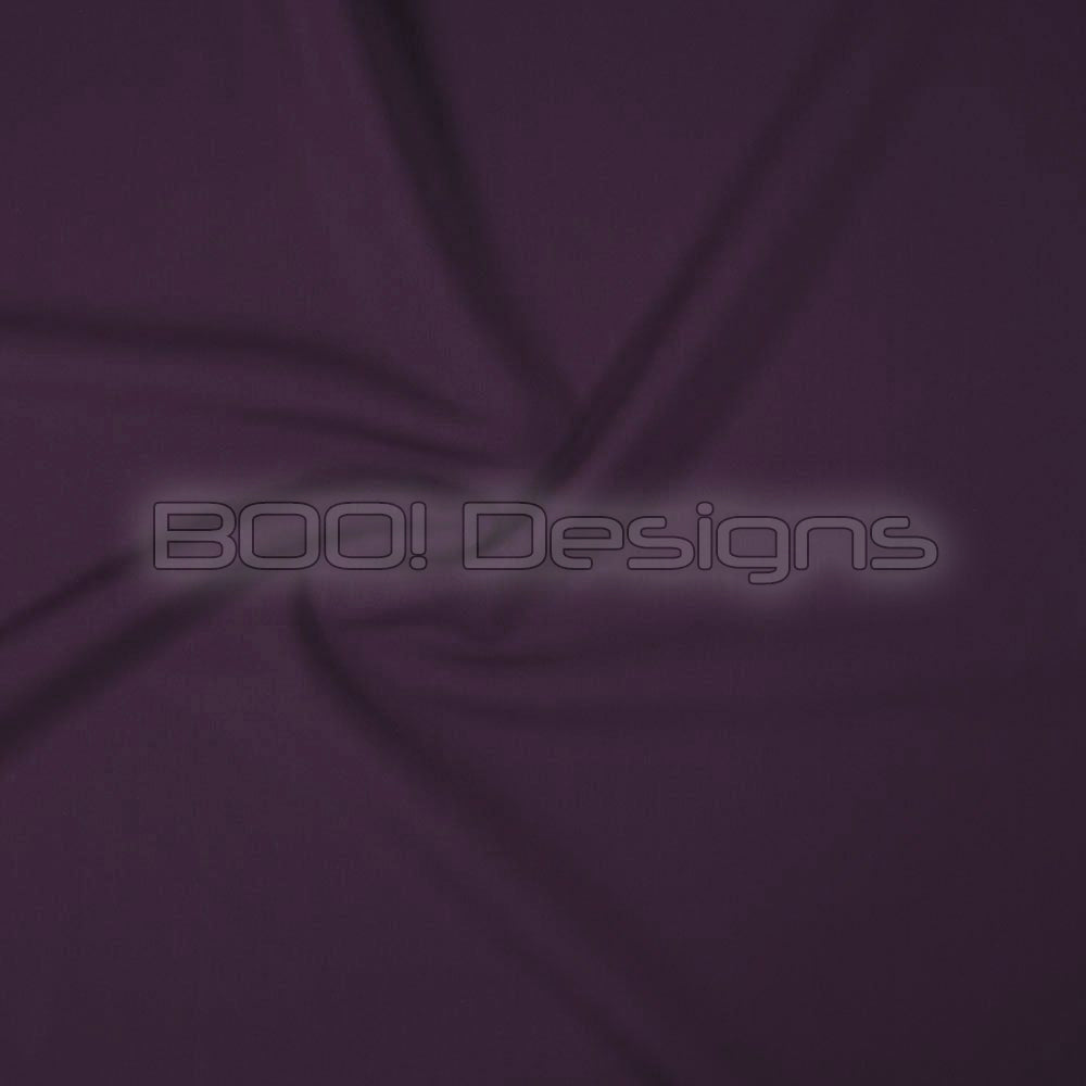 Spandex Matt Nylon Aubergine Fabric