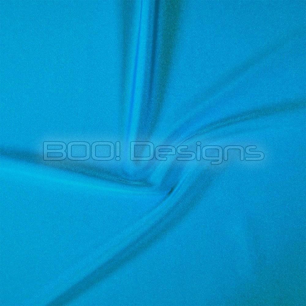 Spandex Shiny Nylon Turquoise Fabric
