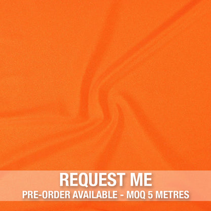 Spandex Shiny Nylon Neon Orange