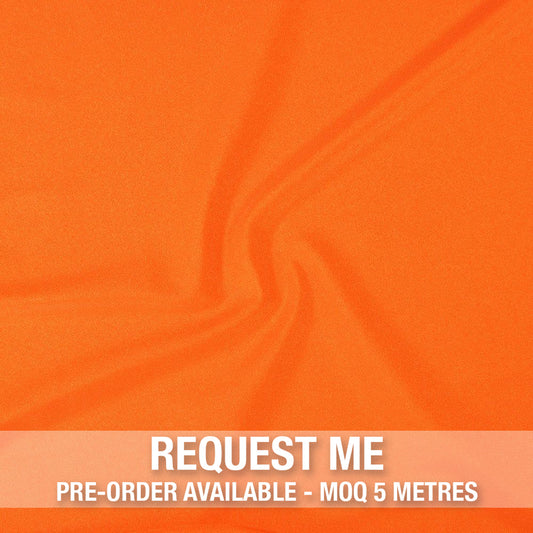 Spandex Shiny Nylon Neon Orange