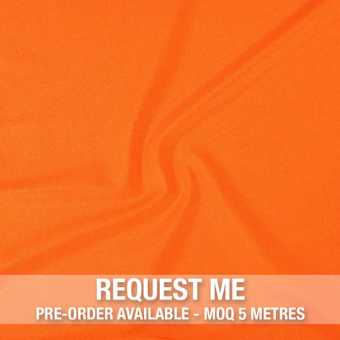 Spandex Shiny Nylon Neon Orange