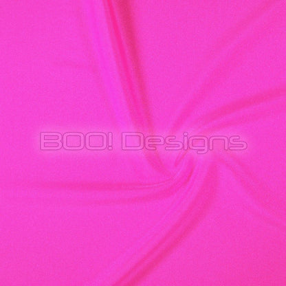 Spandex Shiny Nylon Neon Pink Fabric