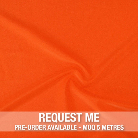 Spandex Shiny Nylon Hot Orange