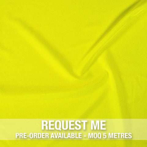 Spandex Shiny Nylon Neon Yellow
