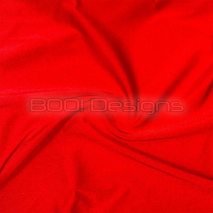 Spandex Shiny Nylon China Doll Red