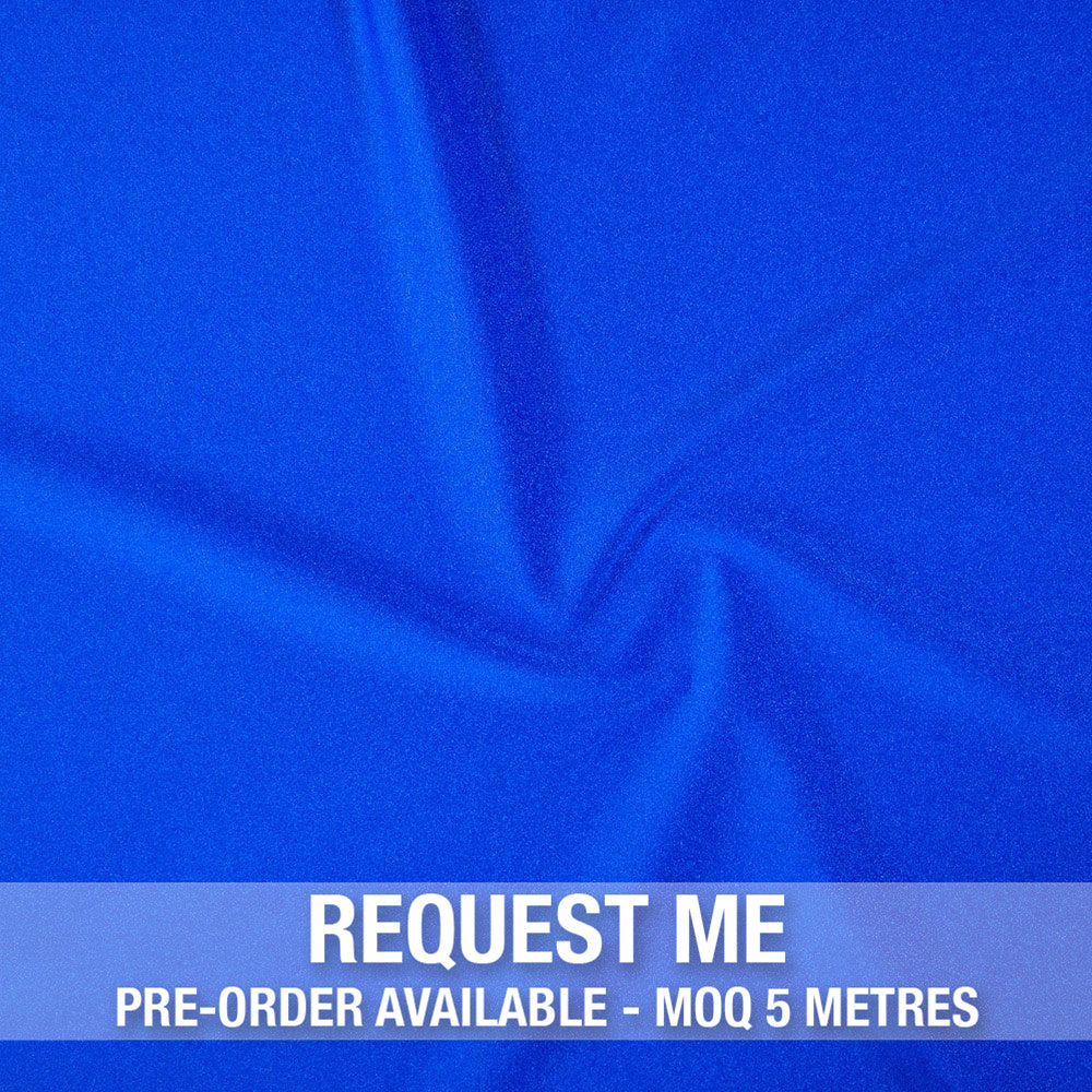 Spandex Shiny Nylon Bright Blue Fabric