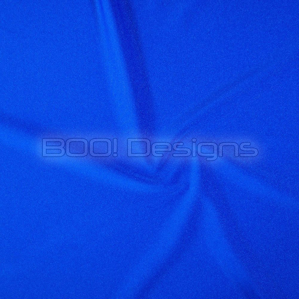 Spandex Shiny Nylon Bright Blue Fabric