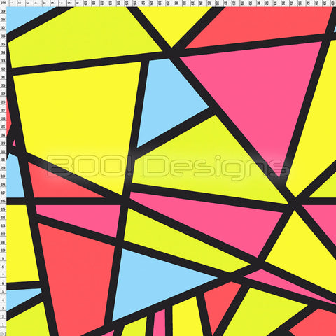 Spandex Mondrian Neon