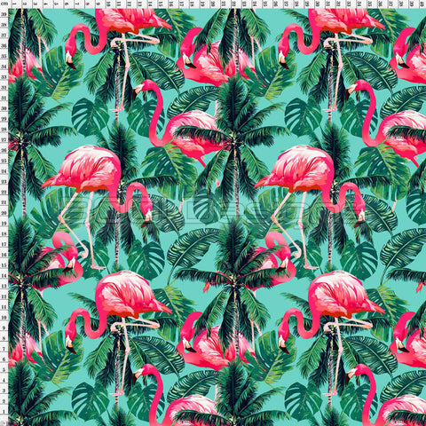 Spandex Flamingo Palms