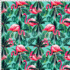 Spandex Flamingo Palms