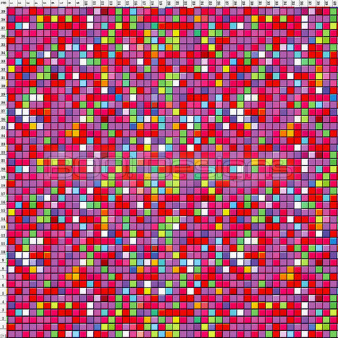 Spandex Dolly Mixture Pink