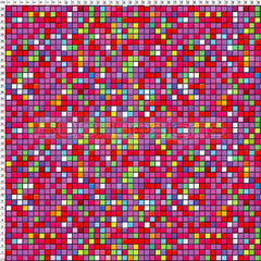 Spandex Dolly Mixture Pink