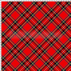 Spandex Royal Stewart Red