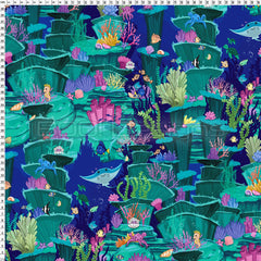 Spandex Mermaid Reef