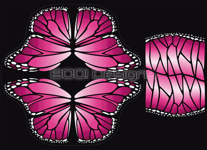Circle Panel Class Kit - Wings Raspberry Circle Panel Class Kit