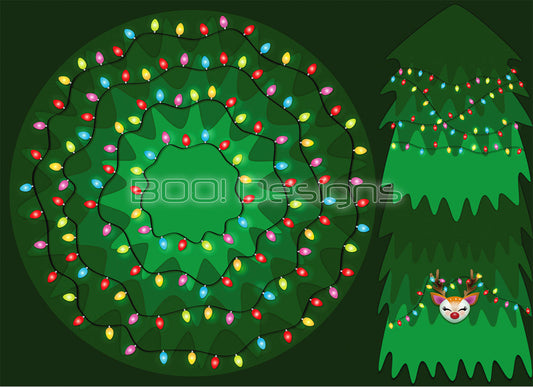 Circle Panel Class Kit - Reindeer Green Circle Panel Class Kit