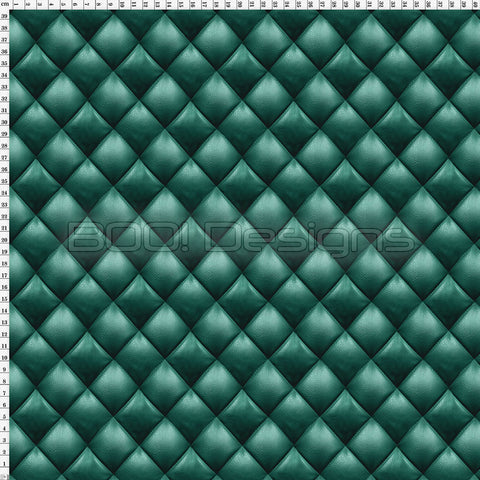 Spandex Quilted Leather Forest - Sports Performance 250gsm