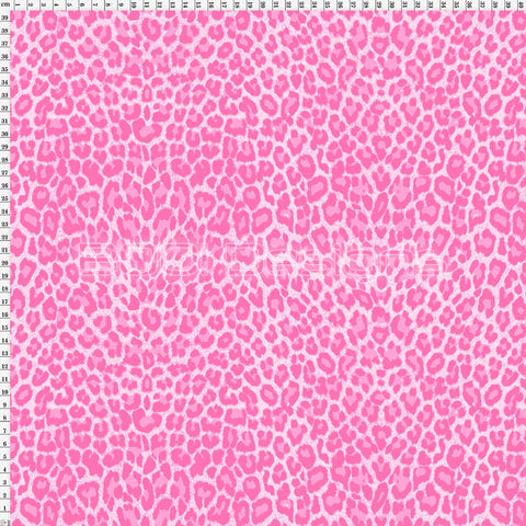 Spandex Cheetah Light Pink